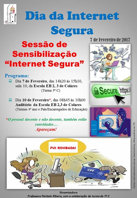 Cartaz Internet Segura