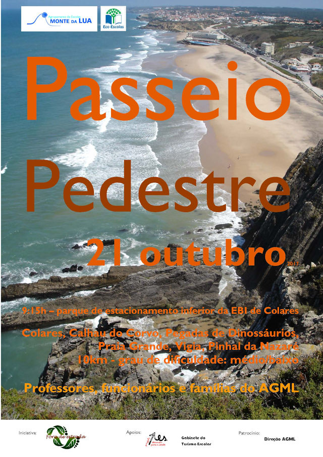 cartaz Passeio Pedestre AGML 21 outubro2017640