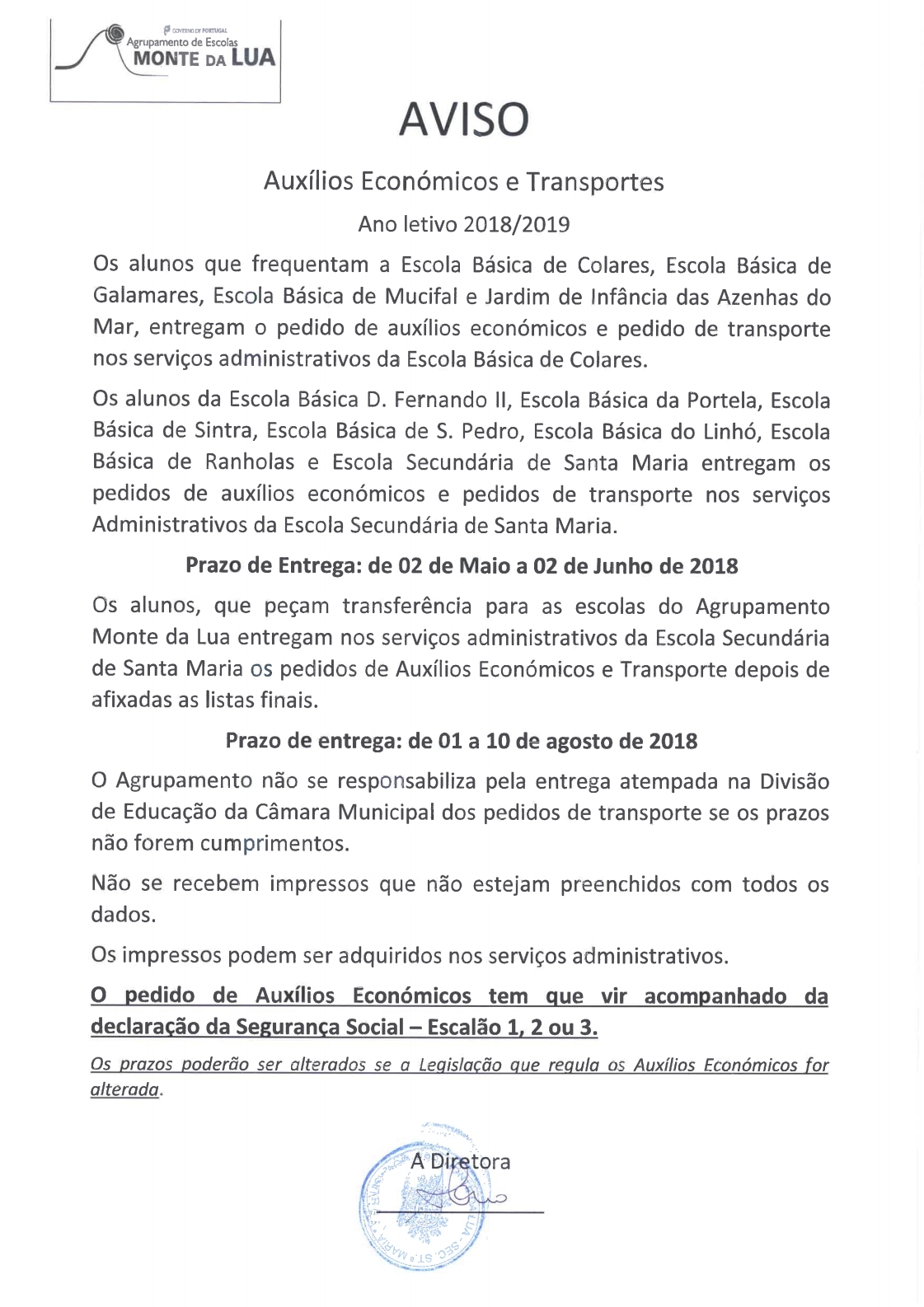Aviso Ação Social Escolar 14102 2.pdf page 1